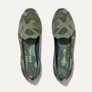 Rothy's The Loafer Olive Camo Size 9